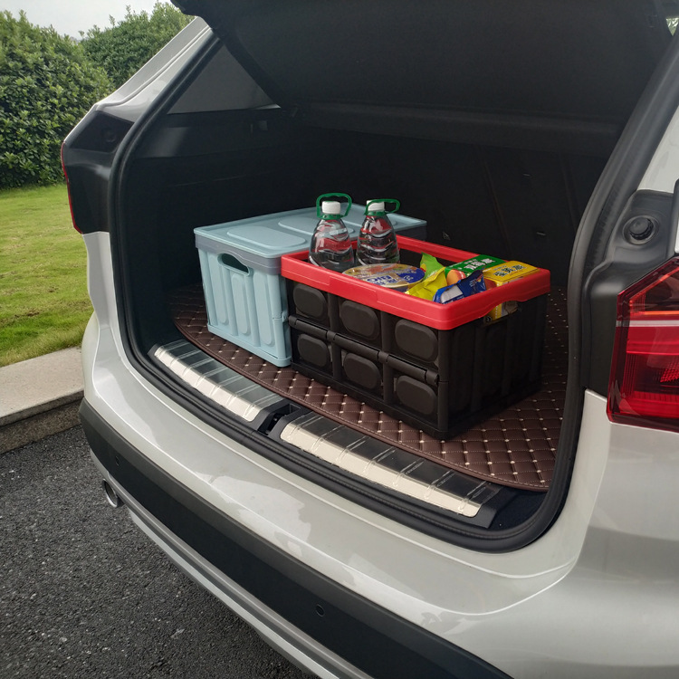 汽车后备箱收纳箱储物箱车内收纳盒车载置物整理车用用品大全折叠详情图3