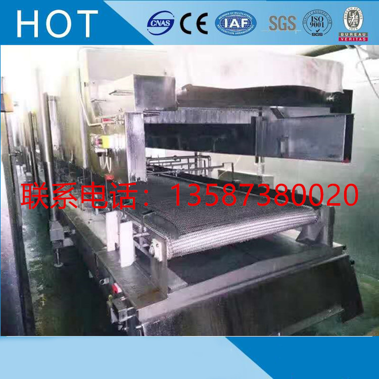 连续式液氮速冻机超低温速冻机小龙虾玉米棒海参鲍鱼金枪鱼速冻机