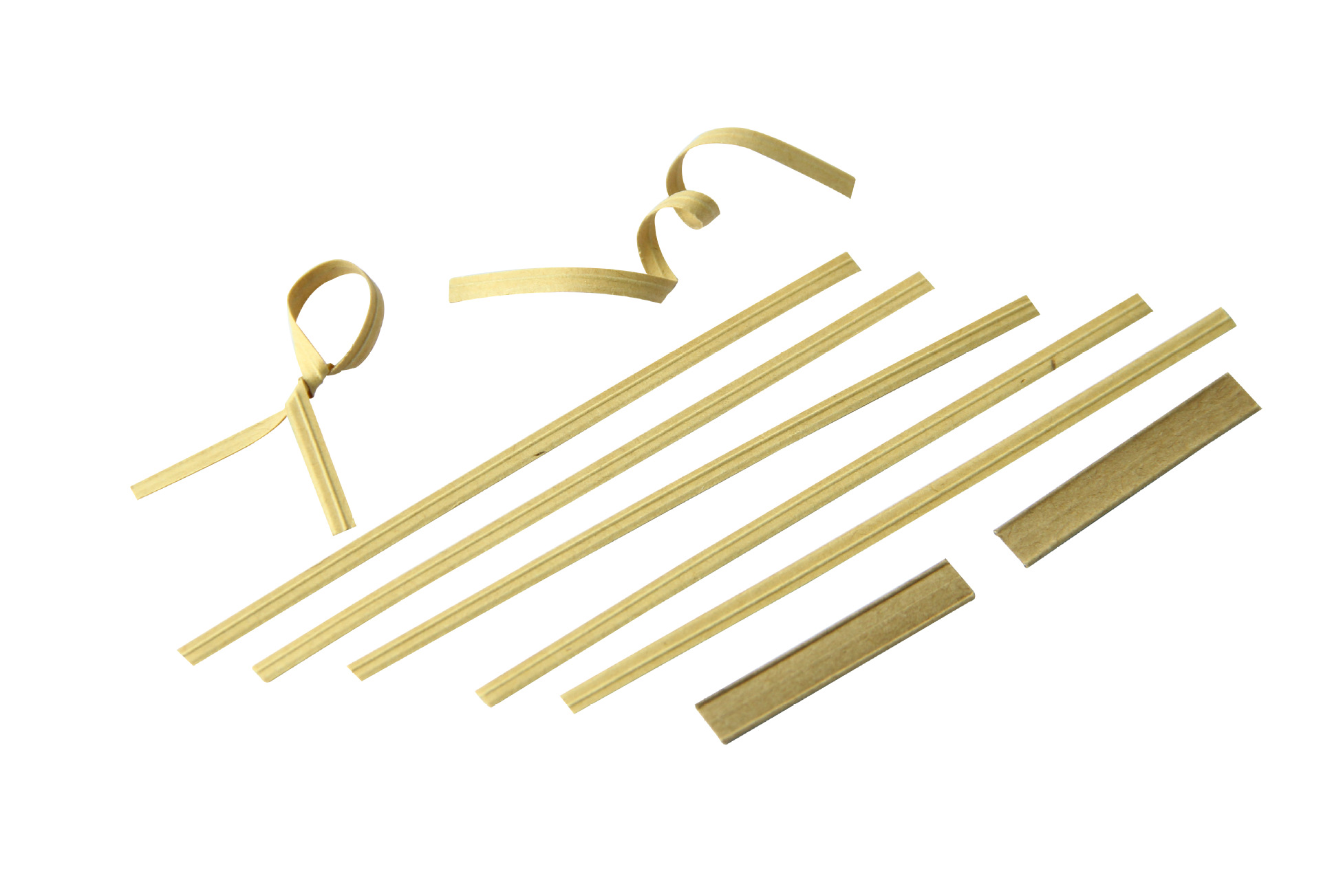 厂家直销 环保本色牛皮纸扎丝扎带 撕不烂牛皮纸扎丝工艺品捆扎