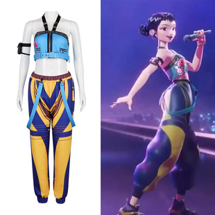 K-Pop: Demon Hunters Cosplay Costume K-Pop Girl Group Demon Hunters Cosplay Costume