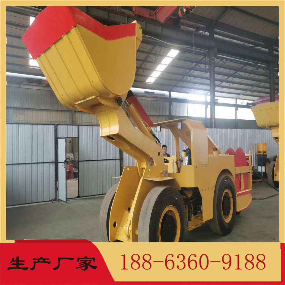 霸川井下轮式铲运机 铲运机多少钱加重型驱动桥卸载高度1100mm