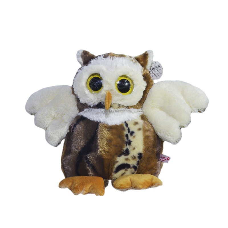 Simulación de comercio exterior búho de peluche de juguete para niños ragdoll muñeca ventana sala de estar Decoración Accesorios transfronterizos al por mayor