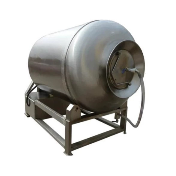 Круглый барабан для маринования для быстрого приправления Оборудование для маринования и замешивания говядины Машина для маринования и замешивания целой курицы и утки с переменной частотой