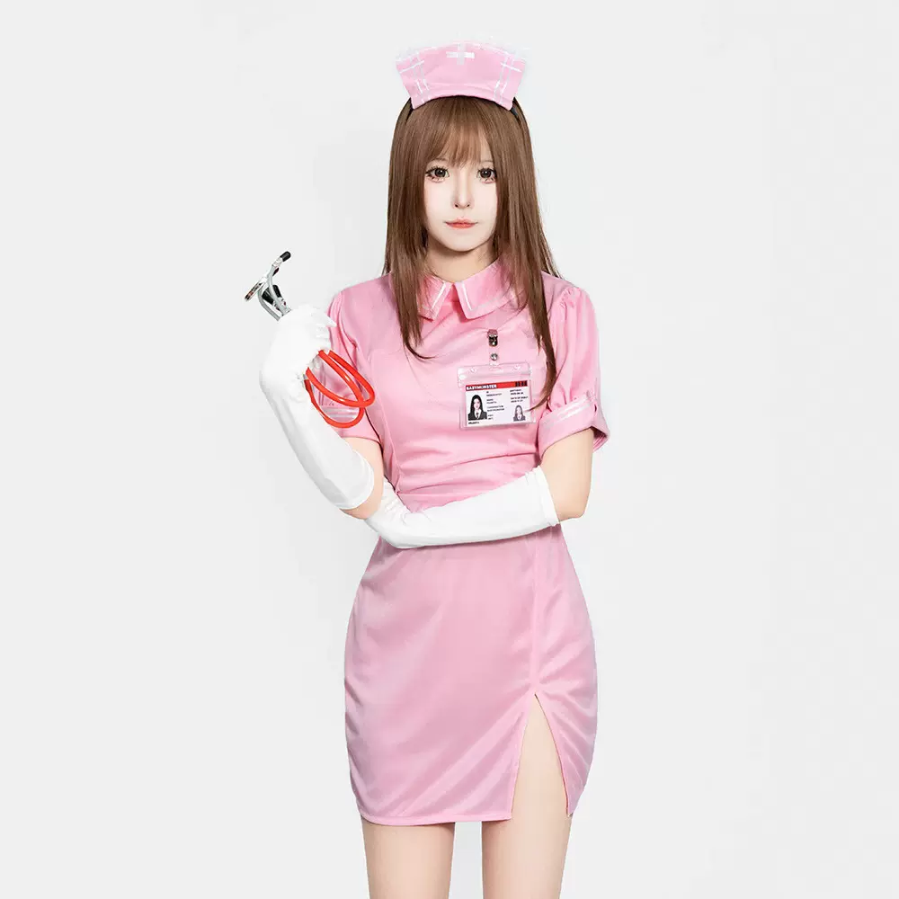 欧美夜店足浴 情趣内衣性感火辣护士服女角色扮演 制服诱惑服装