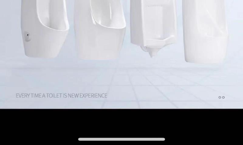 6wpJOMОW Urinal smart all-in-one automatic sensing wall-mounted men 's household ceramic urinal Application Scenario