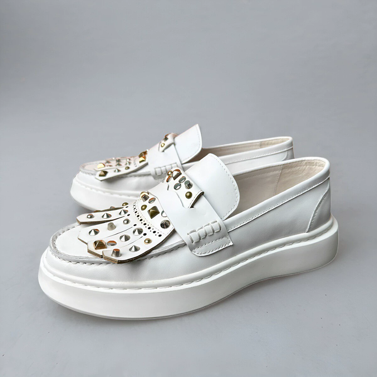 Белые бобовые ботинки Ленивые кожаные мужские ботинки плоские ботинки Lefu новые модные повседневные ботинки мужские кожаные ботинки