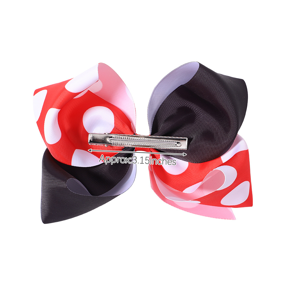 Fashion Plaid Bow Knot Cloth Handmade Hair Clip 1 Piece display picture 3