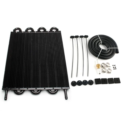 car radiator, Car Modification General Motors Air - 8-rows-of-black-condenser-tubes