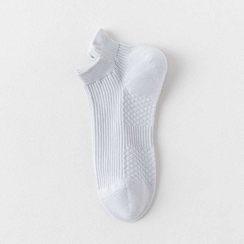 Calcetines de barco de algodón de color sólido para hombres primavera, verano y otoño, calcetines cortos para hombres, calcetines de embalaje independientes de algodón sin hueso