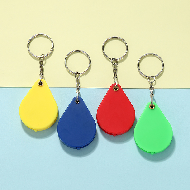 Wholesale Multi-functional Portable Mini Foldable Reading Magnifier HD Magnifier Wholesale Keychain Magnifier