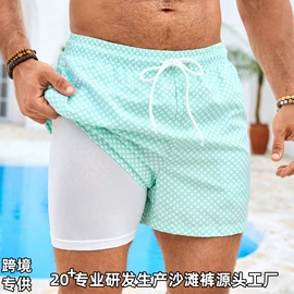 男式沙滩裤;沙滩裙