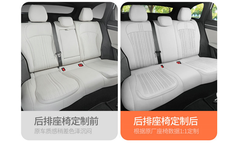 Suitable for Geely Galaxy M7 Seat Cushion, Four-Season Suede Seat Cover, Galaxy M7 Car Modification Accessories, Interior Supplies Pad