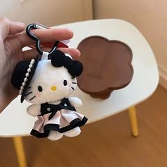 彩虹系列黄色kitty公仔书包挂件包包小挂饰品可爱卡通女生kt玩偶