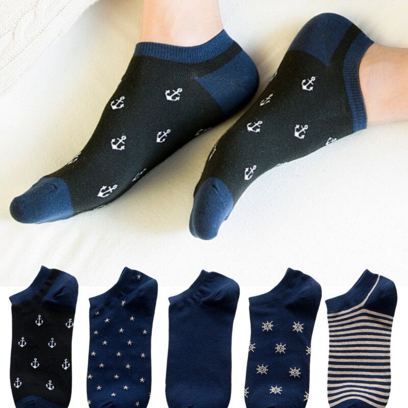 Cross-Border Wholesale Men's Short Socks, New Spring Socks, Navy Blue Military Style, Nautical Style Men's Ankle Socks, Low-Cut Cotton Socks Cross-Border Wholesale Men's Short Socks, New Spring Socks, Navy Blue Military Style, Nautical Style Men's Ankle Socks, Low-Cut Cotton Socks