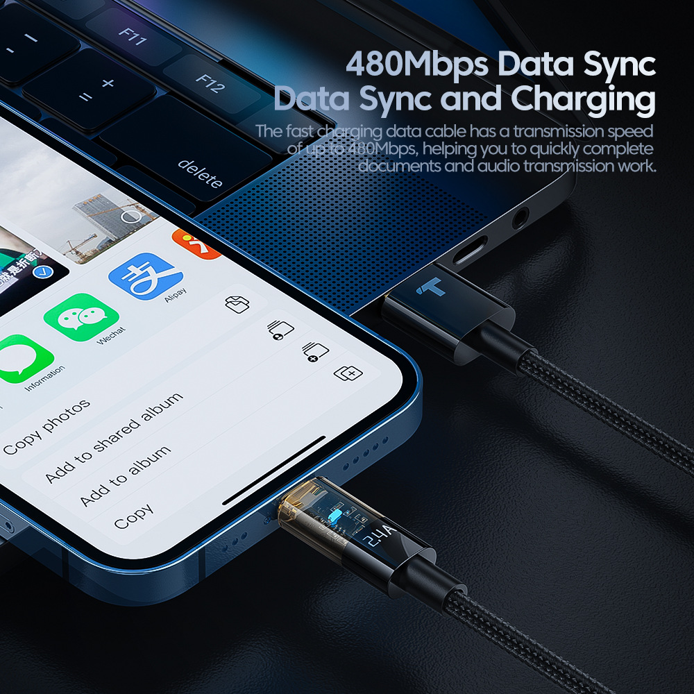 Schnellladekabel Für Iphone Mit Nylonummantelung Von Toocky_voghion.com