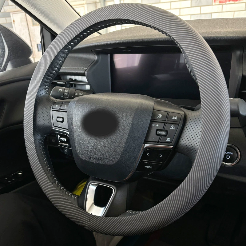 Автомобильный чехол рулевого колеса силиконовый чехол рулевого колеса из углеродного волокна без внутреннего кольца эластичная чехол рулевого колеса для трансграничного специального использования