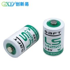 SAFT Lithium Battery LS14250 3.6V Probe Thermometer Sight PLC Programmer ETC Equipment 1/2AA