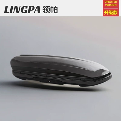 Roof box — universal car roof box, luggage - no-need-to-drill-holes-carbon-fiber-pattern-upgraded-version-750l-single-roof-box