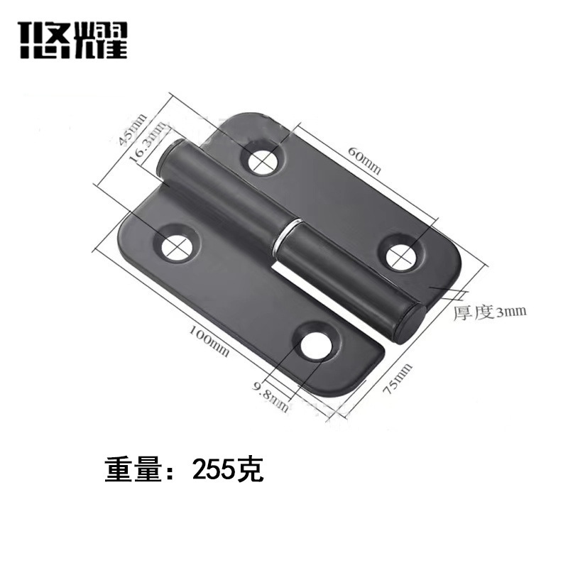 304 ステンレス鋼取り外し可能なヒンジ電気キャビネットドアガラスドアヒンジ 1.5 インチ 2 インチ 2.5inch 3inch 取り外し可能なヒンジ|undefined