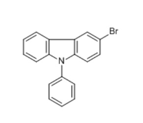 3-溴-9-苯基咔唑, 3-Bromo-9-phenylcarbazole Cas号: 1153-85-1