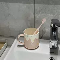 Новые чашки для мытья мороженого ins ветер милый мультфильм детская зубная чашка студенческое общежитие туалетная чашка для домашнего использования