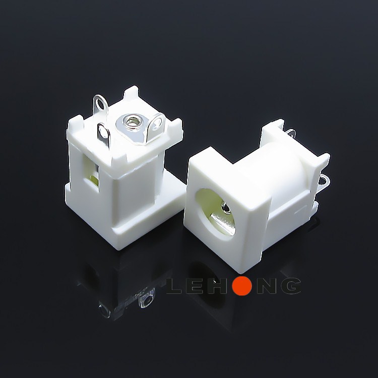 DC-012A-20白色/耐高温铜环保/DC电源插座/直流DC插座
