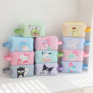 New Cute Cartoon Student Storage Bag Pen Bag Large Capacity Cosmetic Bag Wholesale