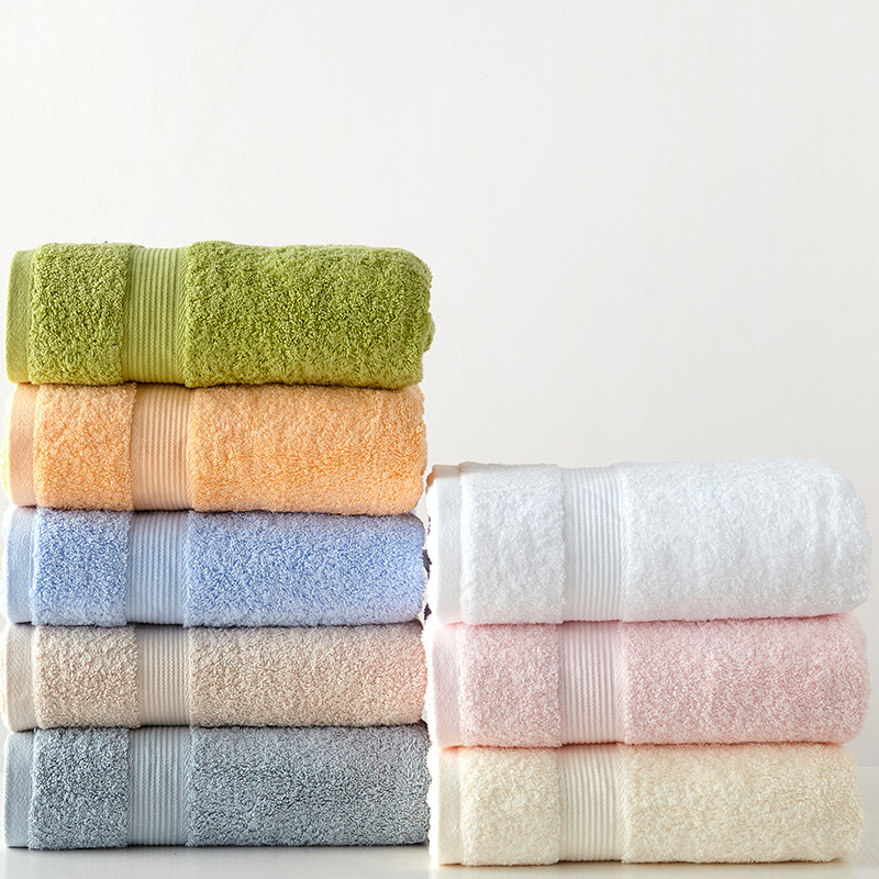 Long-Staple Cotton Towel Set for Home Bathroom Use, Absorbent All-Cotton Towel, Bath Towel, Pure Cotton Face Towel, Soft and Skin-Friendly Long-Staple Cotton Towel Set for Home Bathroom Use, Absorbent All-Cotton Towel, Bath Towel, Pure Cotton Face Towel, Soft and Skin-Friendly