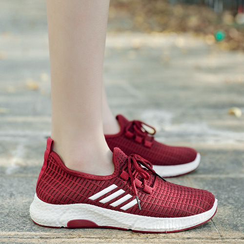 Old Beijing Cotton Shoes for Women -  Autumn New Fitness Leisure Shoes for Middle-Aged and Elderly - Popular Street Stall and Market Shoes - Hot Selling Supply Source