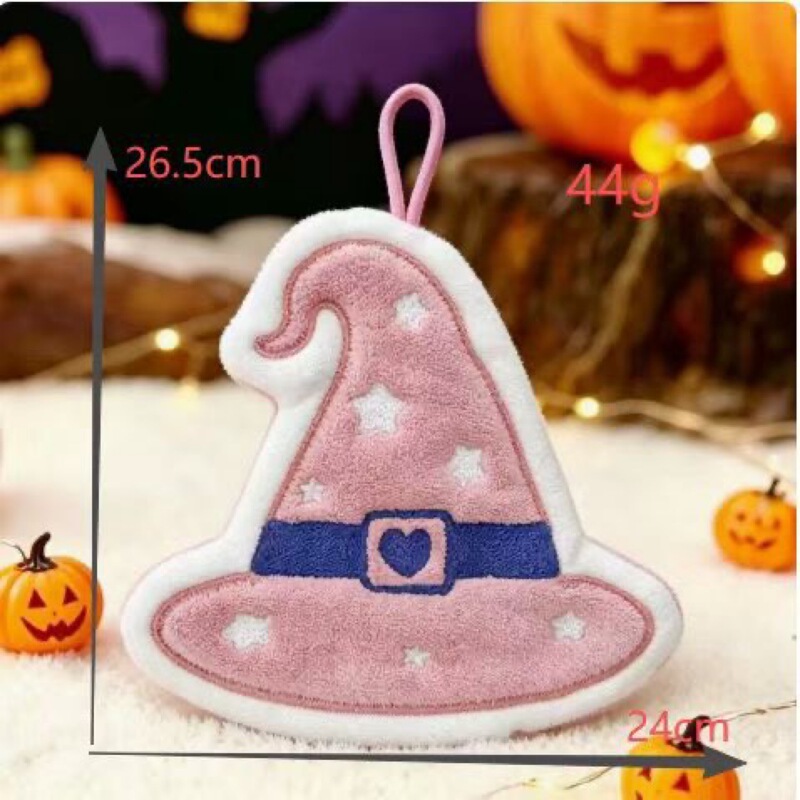 New Halloween Cute Dopamine Embroidered Hand Towel, Hangable for Kitchen, Non-Shedding, Super Absorbent Hand Towel New Halloween Cute Dopamine Embroidered Hand Towel, Hangable for Kitchen, Non-Shedding, Super Absorbent Hand Towel