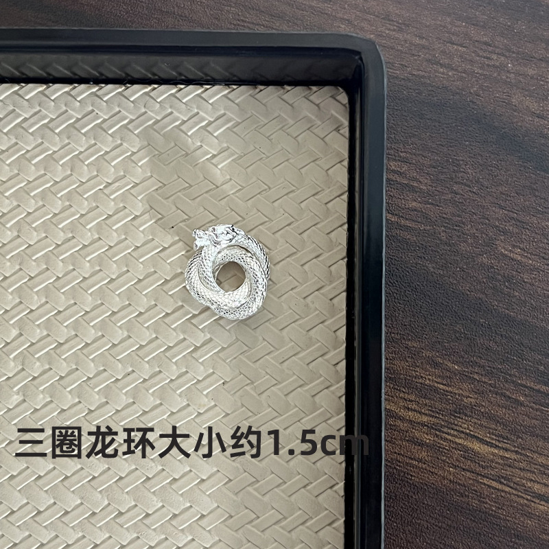 水晶DIY 亮银色控 百搭个性水晶手串隔片隔珠提溜吊坠配件|undefined