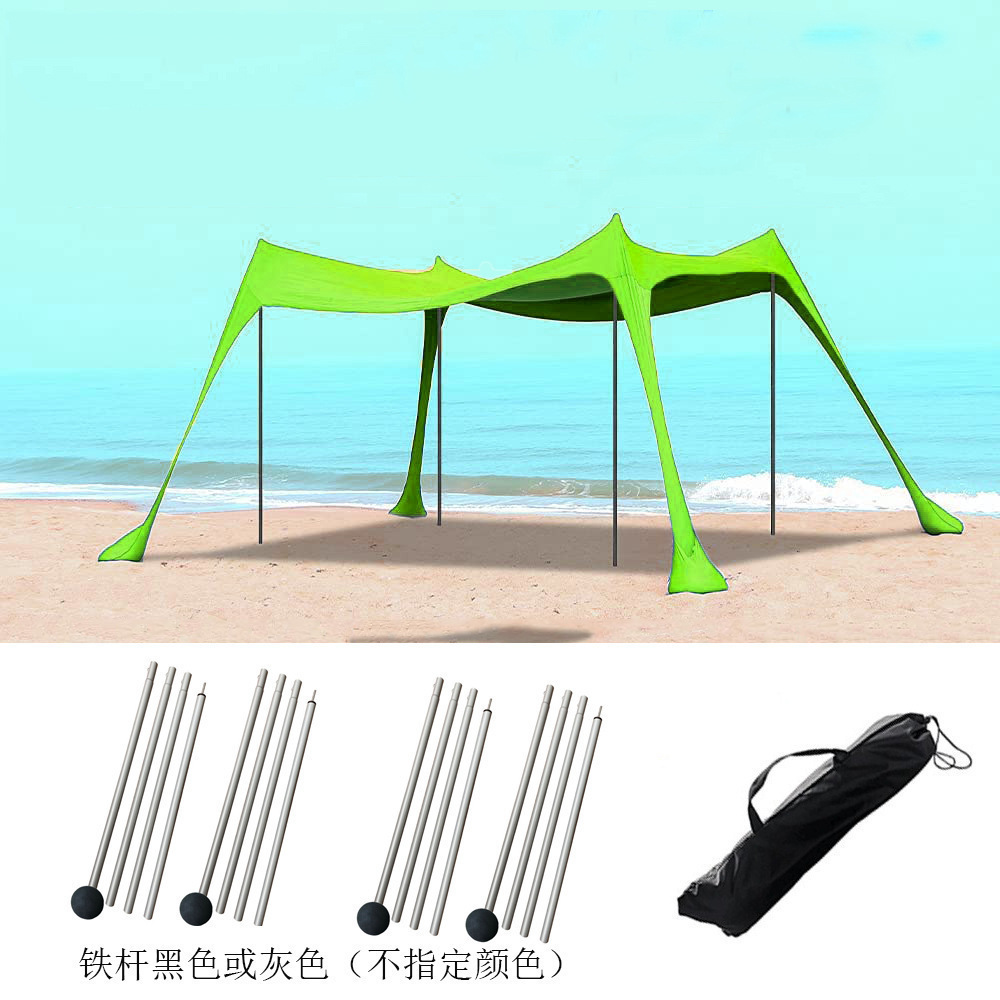 Carpa de playa para exteriores, refugio solar, toldos para acampar
