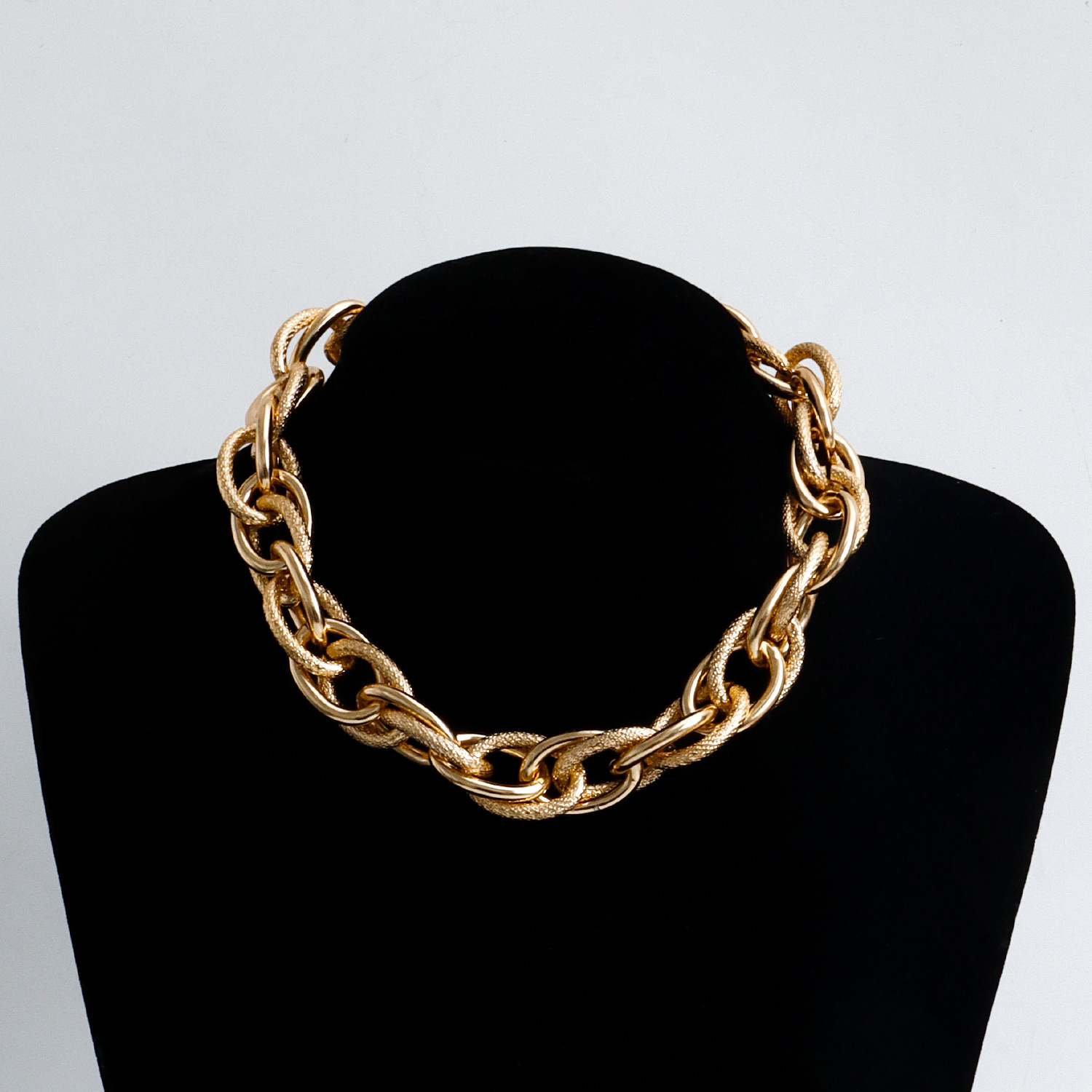 Retro Streetwear Geometric Alloy Plating Women's Bracelets Necklace display picture 3