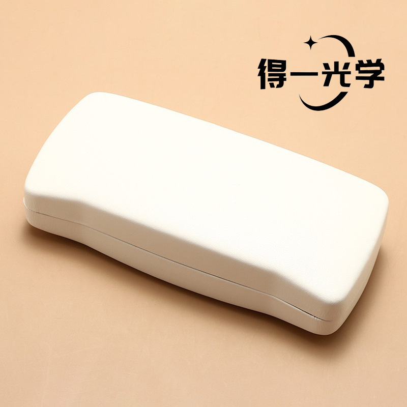 High-End Cylindrical Mirror Case, Simple Retro Leather, High-Value Sunglasses Case, Metal Pressure-Resistant Portable Optical Mirror Case High-End Cylindrical Mirror Case, Simple Retro Leather, High-Value Sunglasses Case, Metal Pressure-Resistant Portable Optical Mirror Case