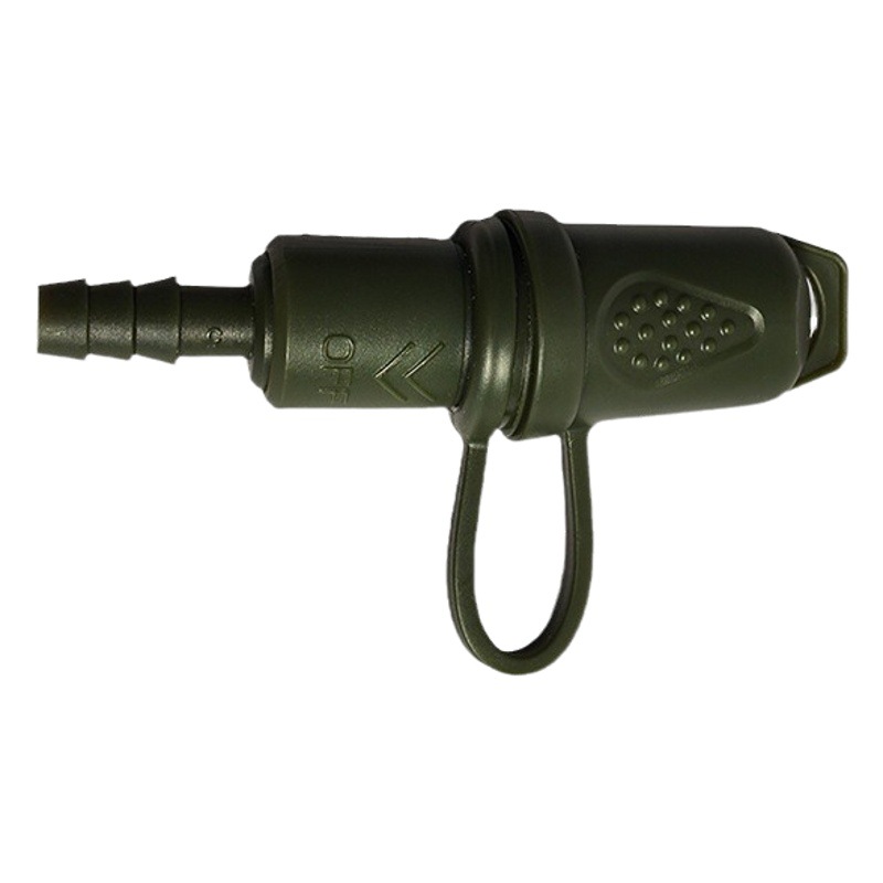 Outdoor drinking bag 135 degrees with rotating switch silicone water nozzle water bag gray water nozzle multiple multi-color