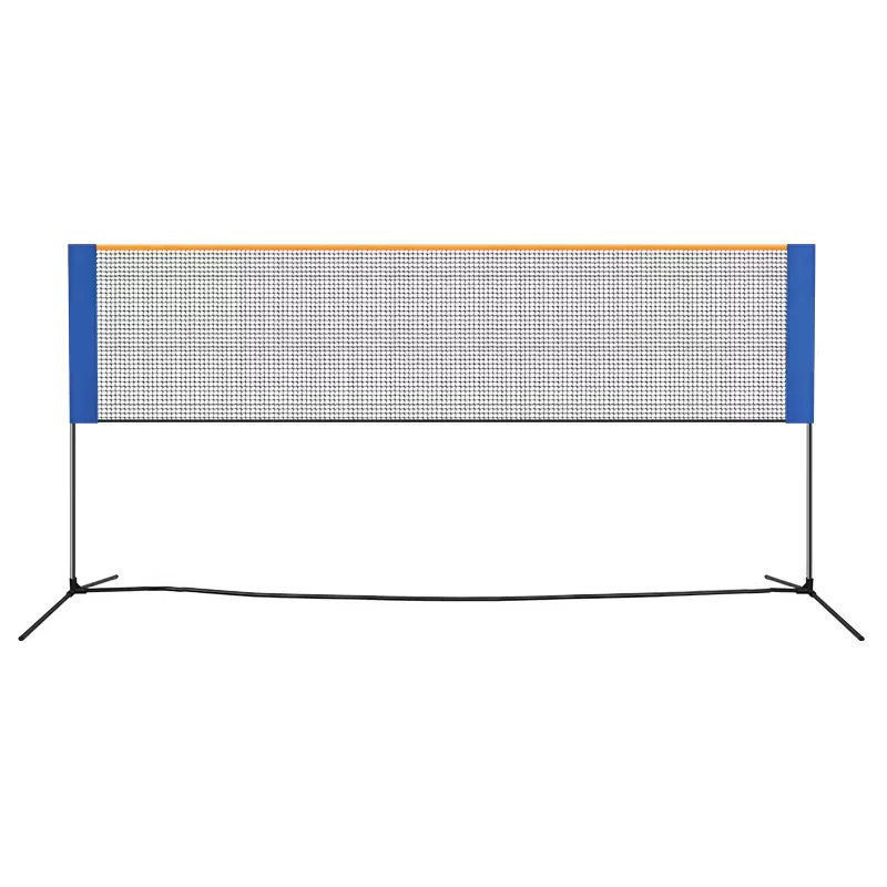 rack de red de bádminton portátil doméstico indoor y outdoor competencia profesional red estándar plegable móvil bloqueo rack