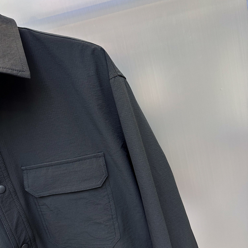 Abbigliamento maschile Uomo Autunno Nuovo Cappotto Stile europeo Casual Largo Abbigliamento da lavoro Moda Capispalla Camicia_voghion.com