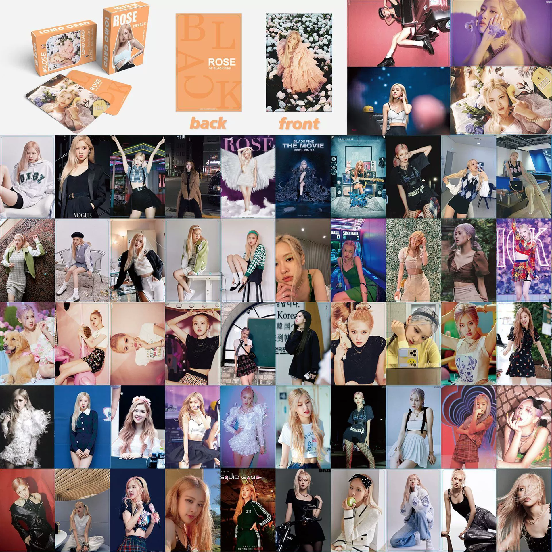 Подходит для новой обложки альбома Blackpink?small card поддерживающий вентилятор фан новый постер фото lisa Jin Zhixiu Pucai YOMO