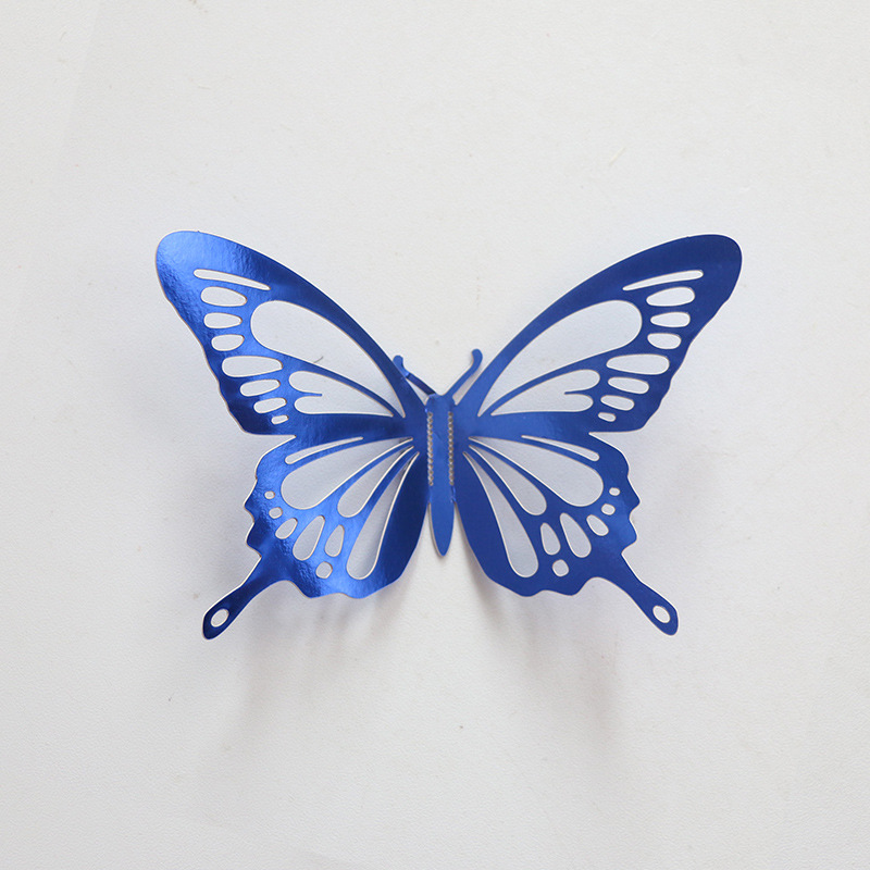 ❅Décoration murale papillon en métal creux 3D pour fête, maison ou salon_voghion.com