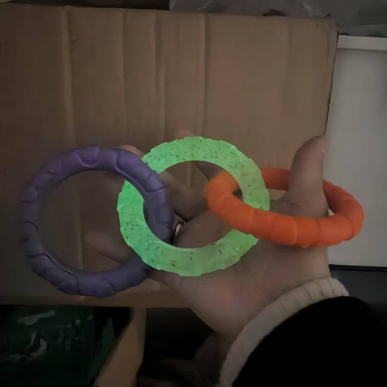 Juguetes para perros, mascotas resistentes a la mordida, dientes molares, anillo de tracción, juguetes para mascotas al por mayor, perros pequeños y medianos no pueden morder malos anillos de tracción.