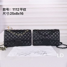 １１１２小香风cf金扣女包链条单肩斜跨翻盖腋下女包菱格包包新款