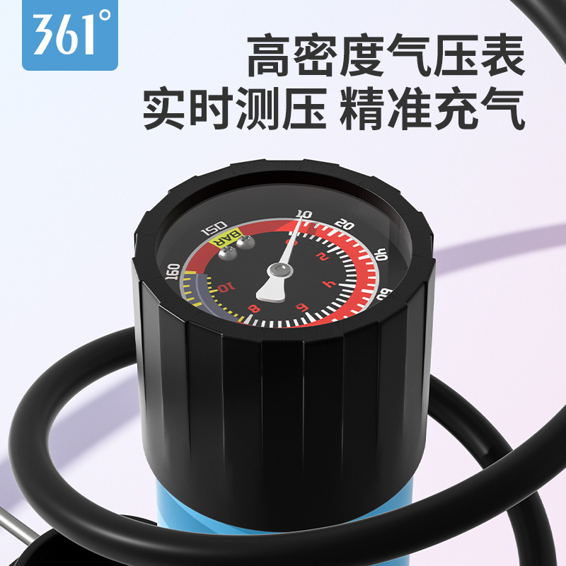 361 ° 高圧エアポンプ 自転車 車 バスケットボール インフレータブル機器 家庭用エアポンプ ポータブルエアポンプ 電動