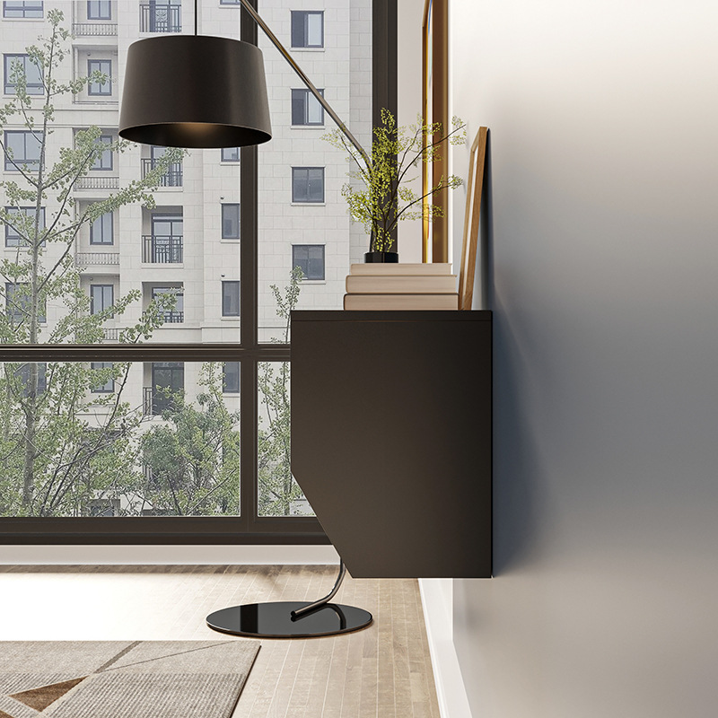 Mueble de TV montado en la pared gabinete pequeño apartamento sala de estar moderno minimalista colgante montado en la pared gabinete de TV
