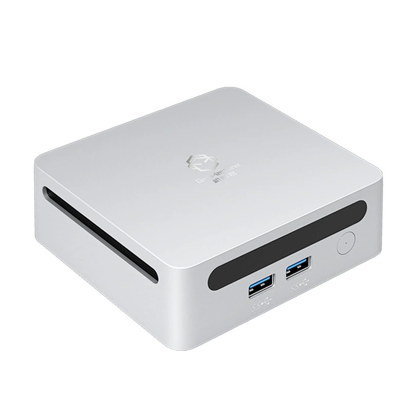 GenMachine R5-4500U Low Power Metal Silent Gaming Office Computer Mini Computer Small Host