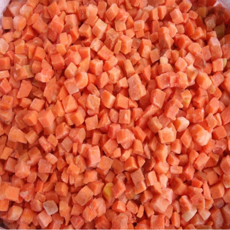 免切洗冷冻蔬菜胡萝卜沙拉轻食健身餐维生素营养均衡午餐晚餐商用