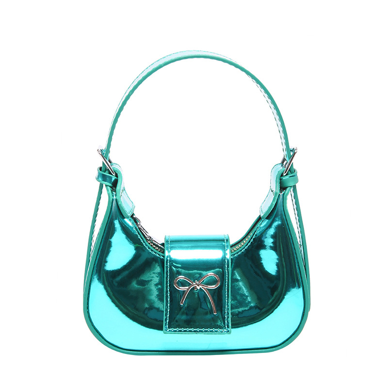 Bolsos transfronterizos para mujer 2024 nuevo bolso de viaje de textura versátil de moda, bolso de axila de hombro con media luna de alta calidad