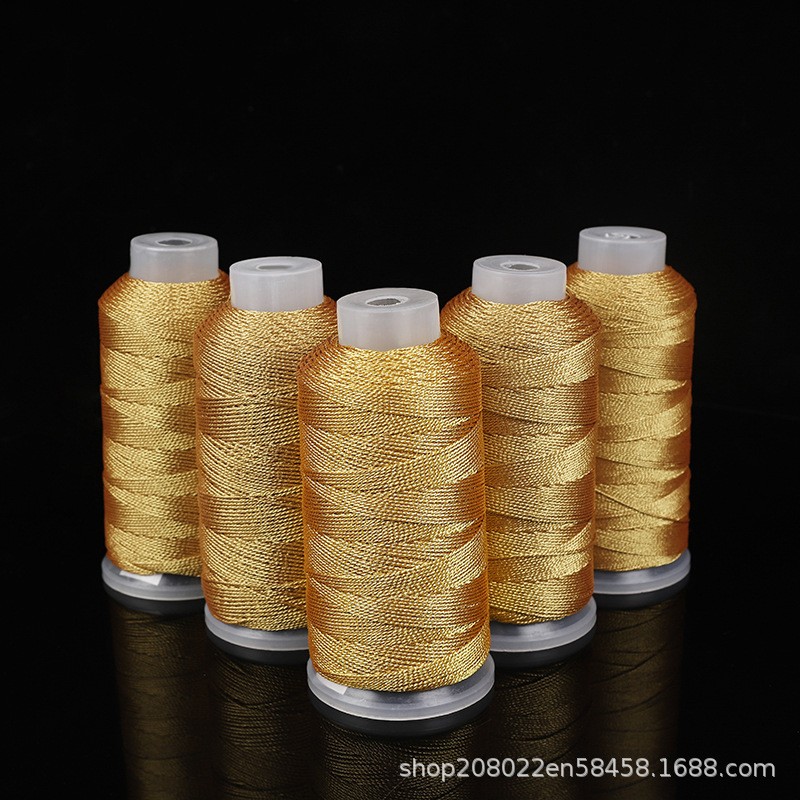 大卷金线银线线手链编织线抖音金扫把金丝线流苏穗子缠 绕批发