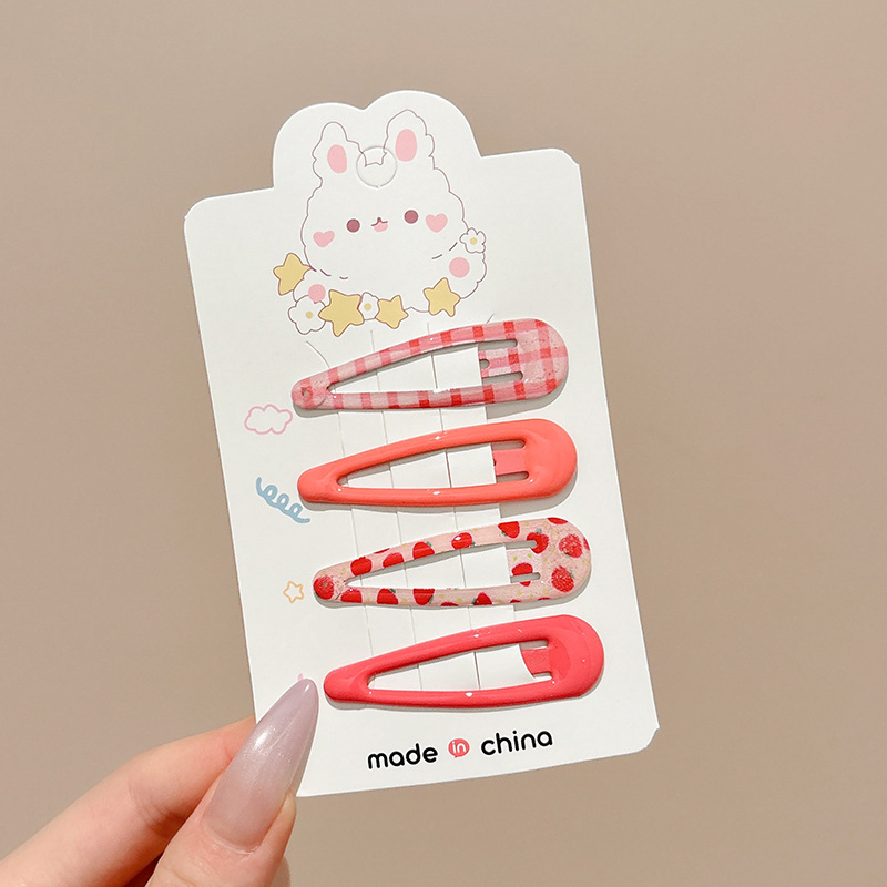 Horquilla de estrella colorida de dopamina, accesorio para el cabello para niños, horquilla con clip de flequillo lateral bonito para niñas, adorno para el cabello con clip BB.