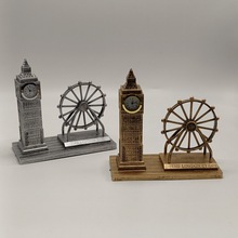 创意学生礼物复古英国钟摩天轮摆件 家居装饰摆件工艺品礼品货源