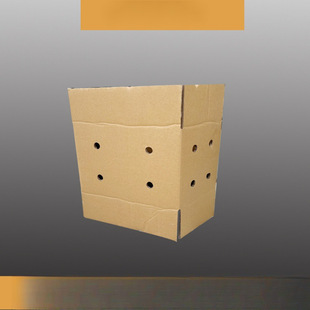 Transportation Carton Thickened and Hardened Perforated Breathable Live Fresh Fruit Express Packaging Storage Logistics